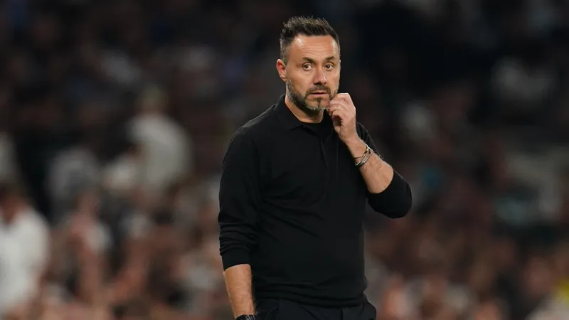 'That's dressing room talk' — De Zerbi's Tottenham approach frustrates English icon