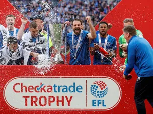 Portsmouth clinch EFL Trophy with penalty-shootout win over Sunderland