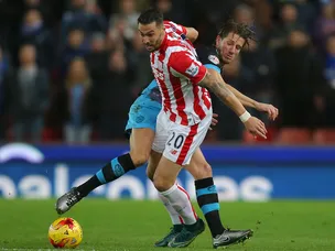 Afellay volley gives Stoke advantage