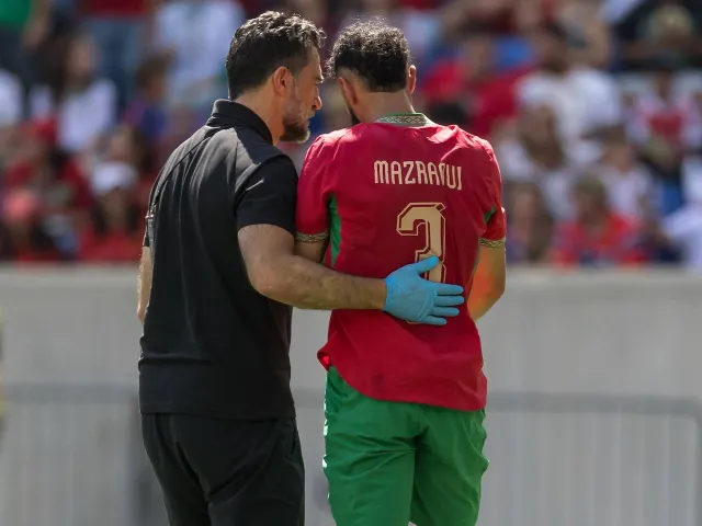 Morocco facing anxious wait over Mazraoui fitness for 2026 World Cup