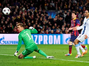 Ten-man City knocked out by Barca