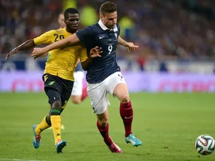 France thrash Jamaica