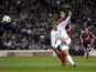 Zinedine Zidane scoring his wonder goal in the 2002 Champions League final against Bayer Leverkusen