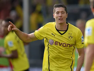 Lewandowski goal the difference in Dortmund
