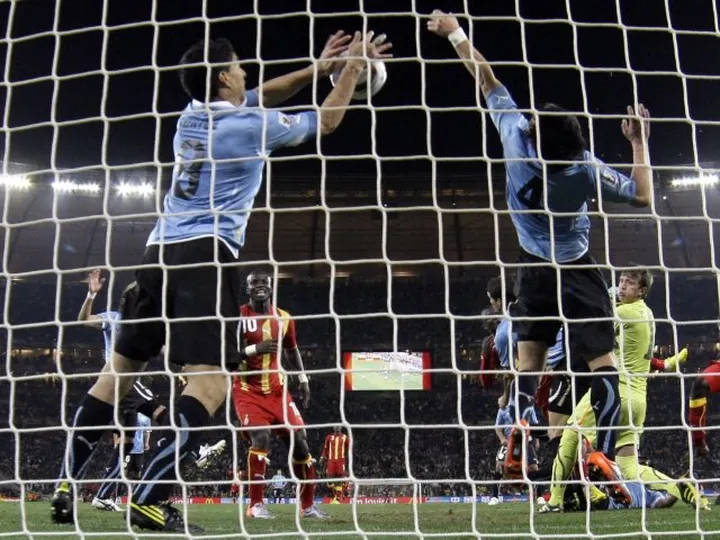 On this day: Suarez sees red in World Cup quarters