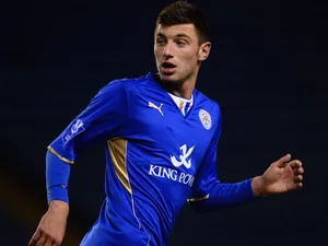 Michael Cain in action for Leicester on November 4, 2014