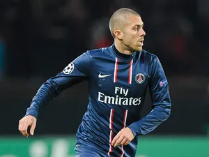 Paris Saint-Germain's Jeremy Menez on November 6, 2012