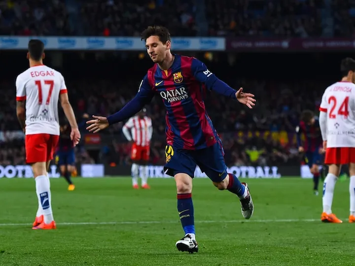 Barca go seven clear with Almeria win