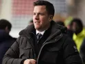 Wigan Athletic manager Gary Caldwell on February 18, 2026
