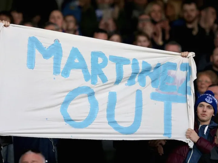 Roberto Martinez accepts fans' unrest