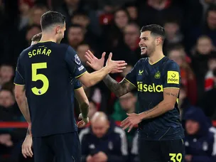 Bruno Guimaraes nets brace in Newcastle win over Forest