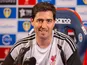 Liverpool head coach Andoni Iraola during a press conference on July 21, 2026
