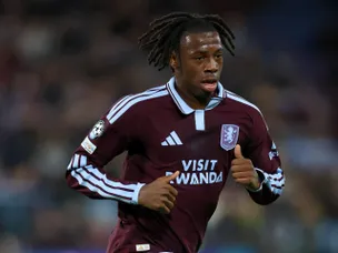 Aston Villa's Manzambi issues injury update after Newcastle substitution