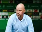 Bayer Leverkusen head coach Erik ten Hag in August 2025.