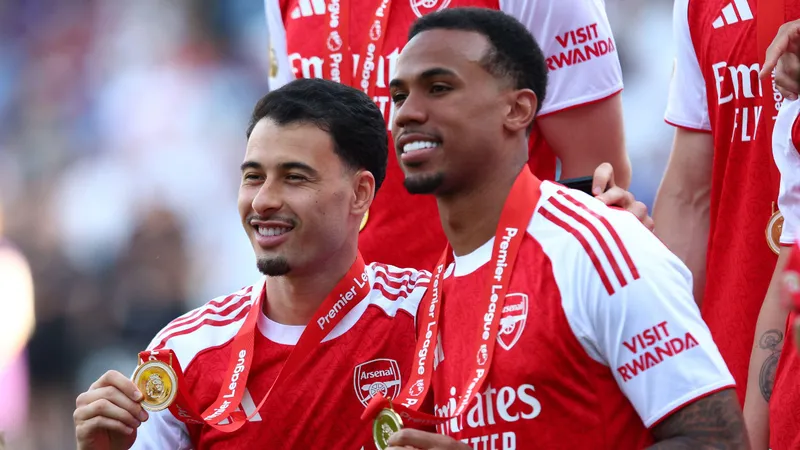 "Let it all work out" - Arsenal star's wife drops huge Martinelli transfer hint