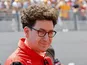 Mattia Binotto pictured on July 24, 2022