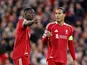 Liverpool's Virgil van Dijk and Ibrahima Konate pictured on September 17, 2025