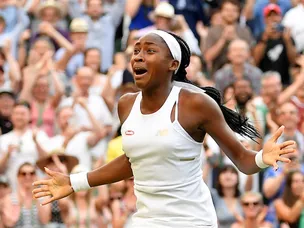 Gauff earnns worldwide plaudits for Wimbledon run