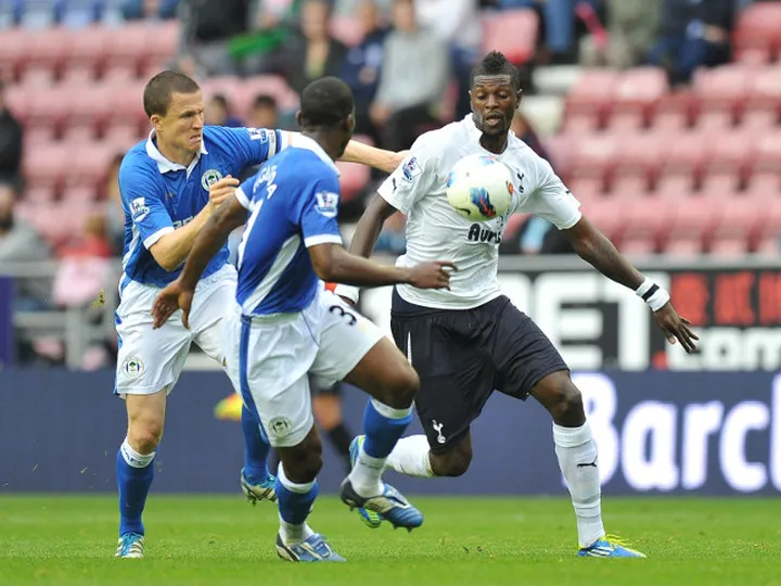 Adebayor "pleased" with Tottenham return