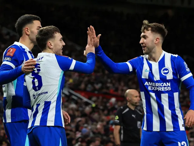 Man Utd misery as Brighton book their place in FA Cup fourth round