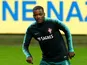 William Carvalho takes part in a Portugal training session in November 2018