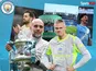 Manchester City season summary collage