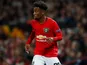 Angel Gomes in action for Manchester United on September 19, 2019