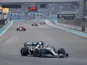 Lewis Hamilton during the Abu Dhabi GP on December 1, 2019