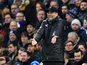 Jurgen Klopp gets frustrated as Liverpool struggle against Brighton & Hove Albion on January 12, 2019.