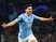 Manchester City's Julian Alvarez celebrates scoring their second goal on March 6, 2024