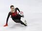 Kamila Valieva of the Russian Olympic Committee falls during her performance on February 15, 2022
