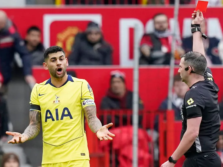 Why Romero will serve four-game ban after record-equalling Man Utd red card