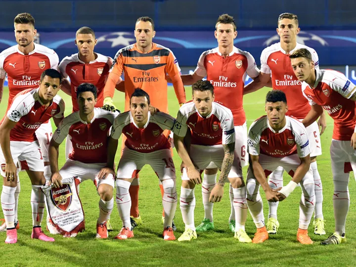 Six changes for Arsenal in Zagreb