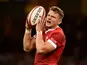 Dan Biggar in action for Wales on August 17, 2019