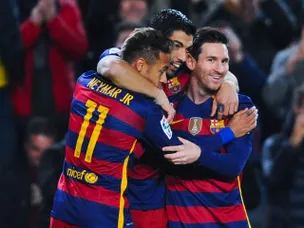 Barcelona score seven against Valencia