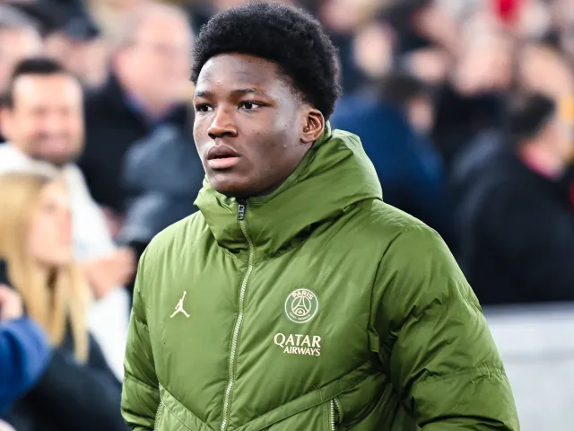 Paris Saint-Germain's Axel Tape pictured on January 29, 2025