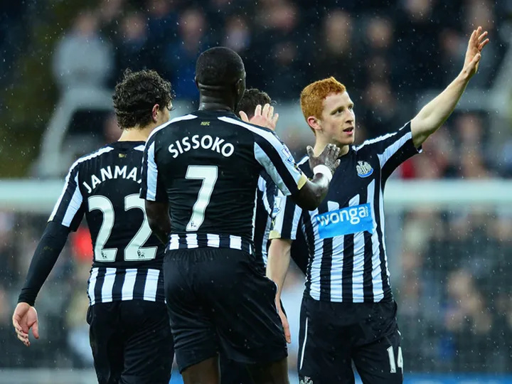 Newcastle in front against Burnley