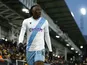 Crystal Palace's Eberechi Eze walks around the pitch after being substituted due to injury on November 25, 2023