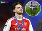 Declan Rice/Champions League composite