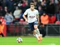 Harry Winks in action during the Premier League game between Tottenham Hotspur and Liverpool on October 22, 2017