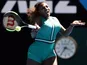 Serena Williams in action at the Australian Open on January 19, 2019