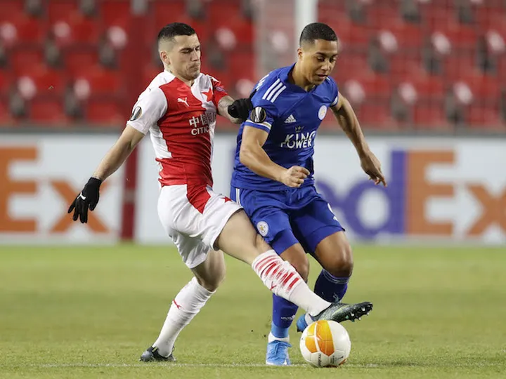 Leicester play out goalless draw with Slavia Prague in first leg of Europa League last-32 tie