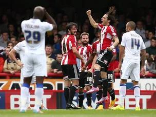 Djuricin debut goal gives Brentford lead