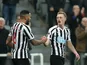 Newcastle United midfielder Sean Longstaff celebrates scoring against Burnley on February 26, 2019