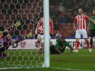 Stoke break Wrexham hearts