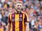 Will Swann of Bradford City pictured on July 29, 2026