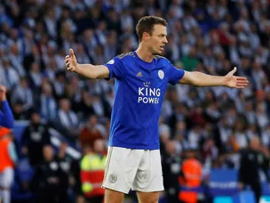 Jonny Evans to miss Leicester's clash with Burnley