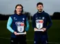 Wycombe manager Gareth Ainsworth and defender Joe Jacobson collect their League One awards for November 2019