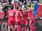 St. Louis City players gather around Tomas Totland of the St. Louis CITY
