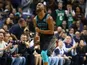 Charlotte Hornets' Kemba Walker celebrates on November 19, 2018